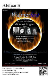 Wagnerfest 2013 poster