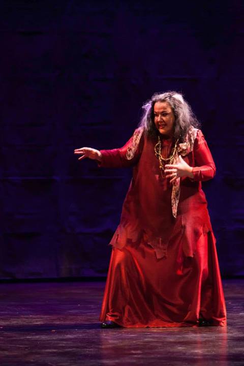 Kristine Dandavino as Azucena in Opera York's Il Trovatore