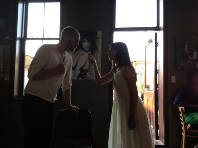 Sirett & soprano Larissa Koniuk, L'Homme et l'Ange qui a venu du Ciel