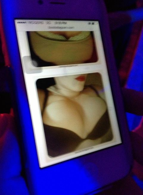 "Boobstagram"?