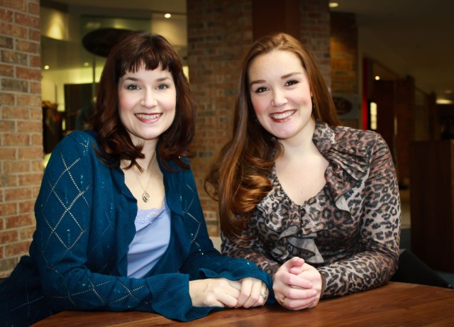 Left to right, Erin Bardua and Maureen Batt   (Katie Cross Photography)