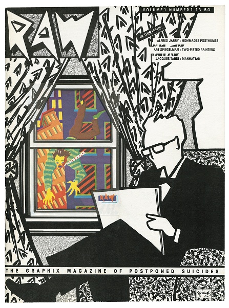 Art Spiegelman Cover for RAW no. 1: The Graphix Magazine of Postponed Suicides, 1980. Copyright © 1980 by Art Spiegelman. Used by permission of the artist and The Wylie Agency LLC. Courtesy Drawn + Quarterly.