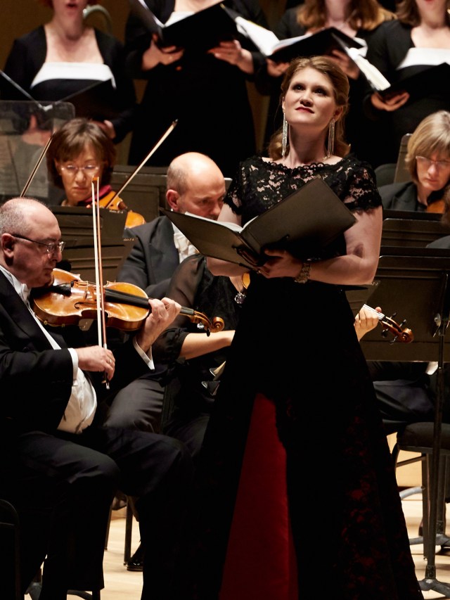 Soprano Jane Archibald with the Toronto Symphony (photo: Malcolm Cook)