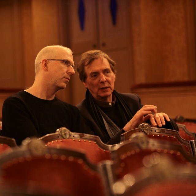 Director Matthew Jocelyn and Composer Phillipe Boesmans (photo: ©Isabelle Françaix) Click photo for more information.